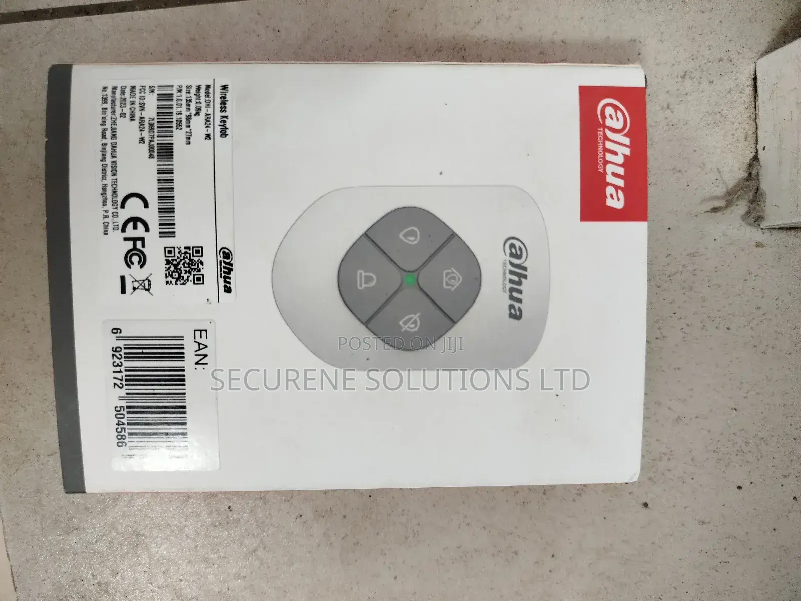 Intruder Alarm Wireless 4-button Alarm Remote Control Dahua