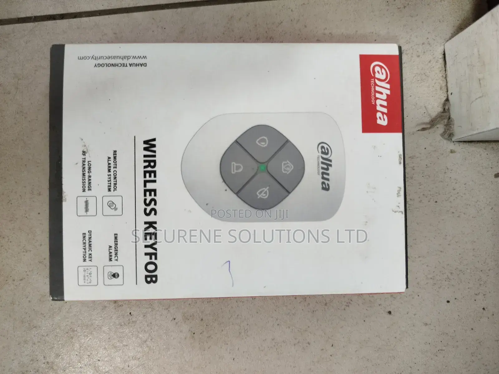 Intruder Alarm Wireless 4-button Alarm Remote Control Dahua