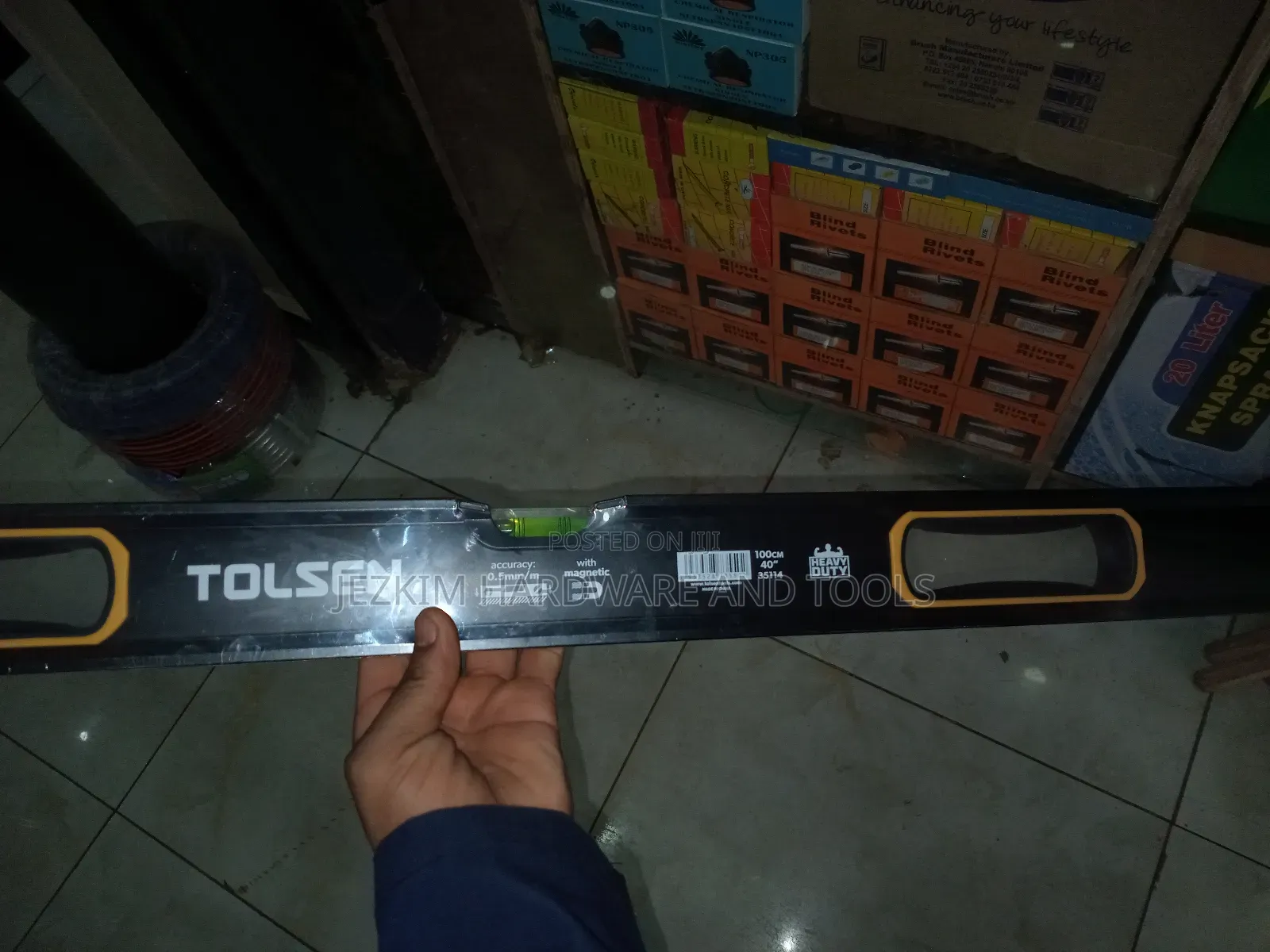 Spirit Level 1m Tolsen