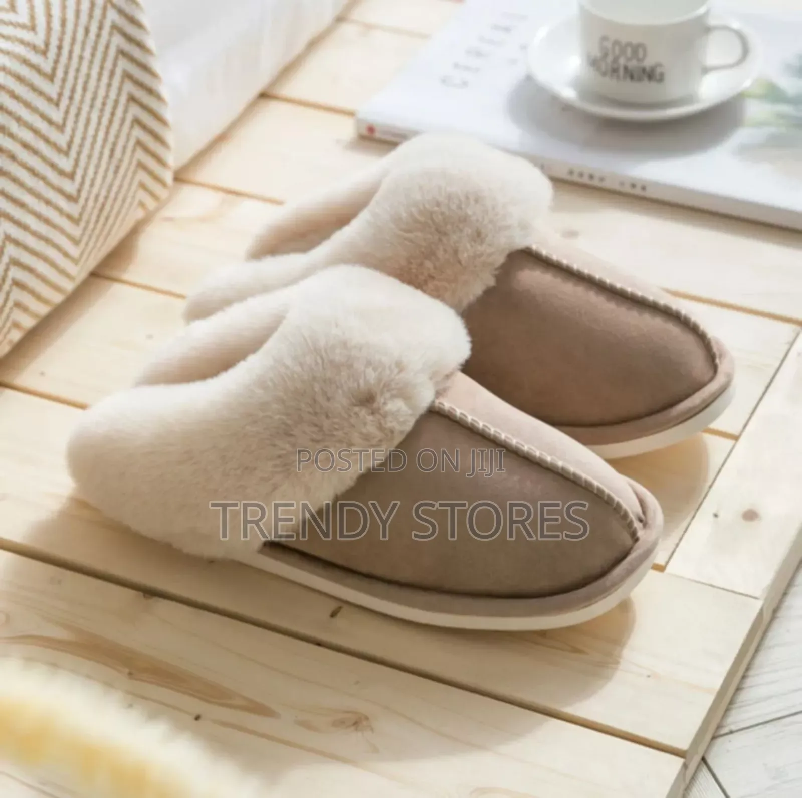 Nude Cashmere Indoor Slippers