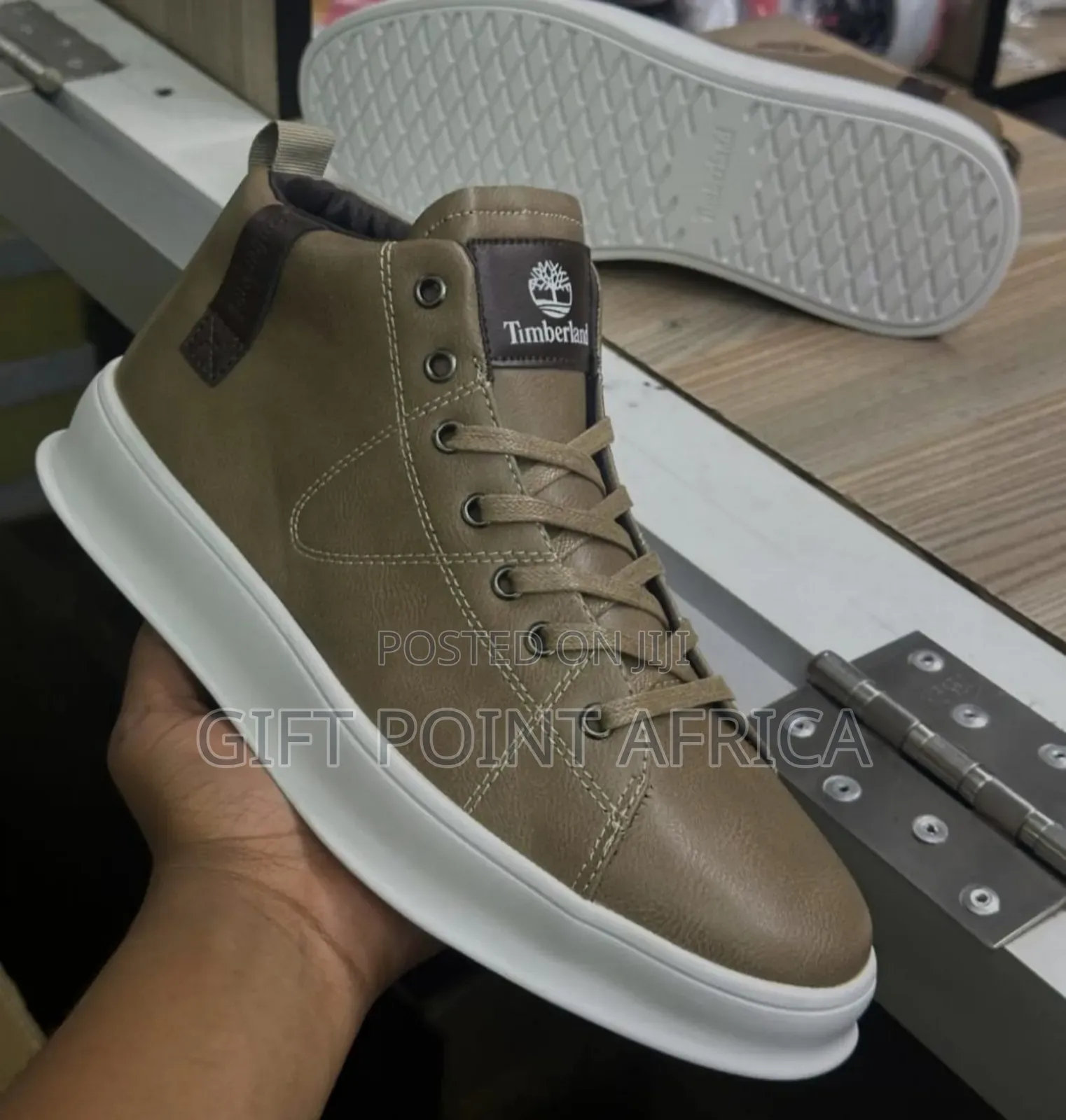 Leather Smart Casual High Cut for Men