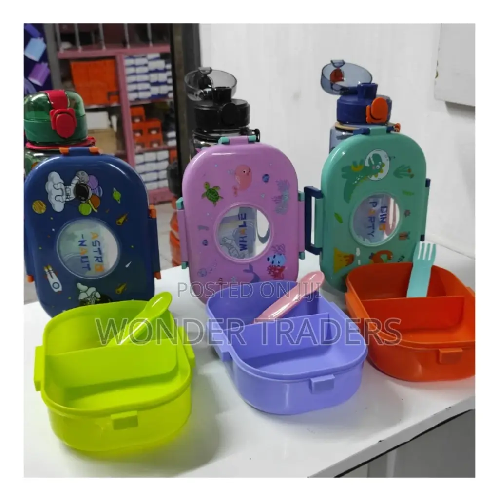 Cartoon Themed Lunch Box for Kids