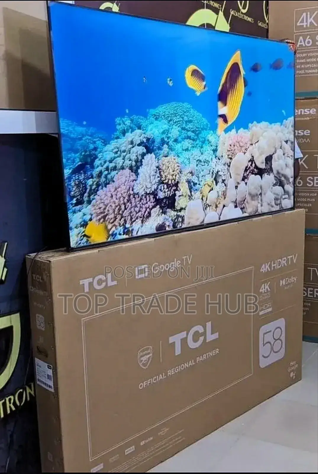 Tcl P635 58 Inch Hdr Google Tv