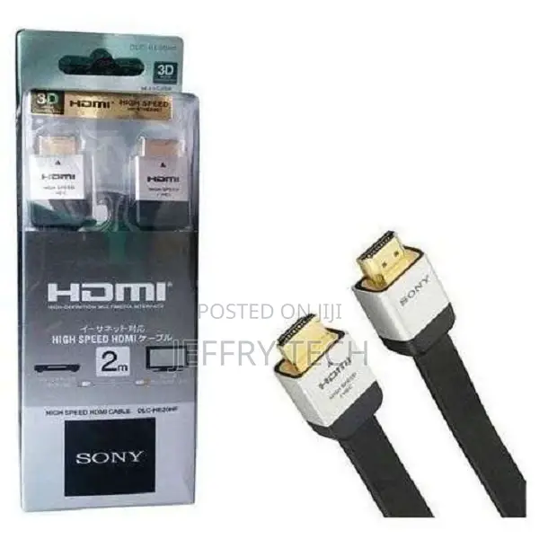 Sony HDMI Cable 2metres Color – Black
