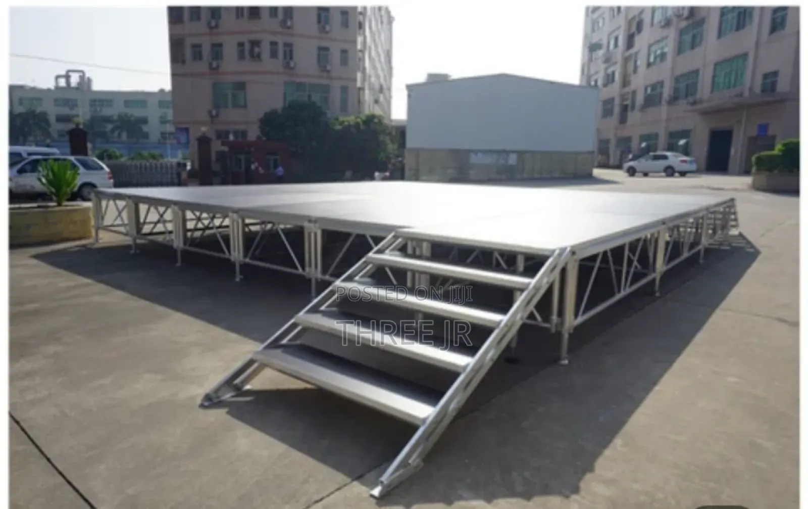Aluminium Stands With Imported Stage Boards for Hire
