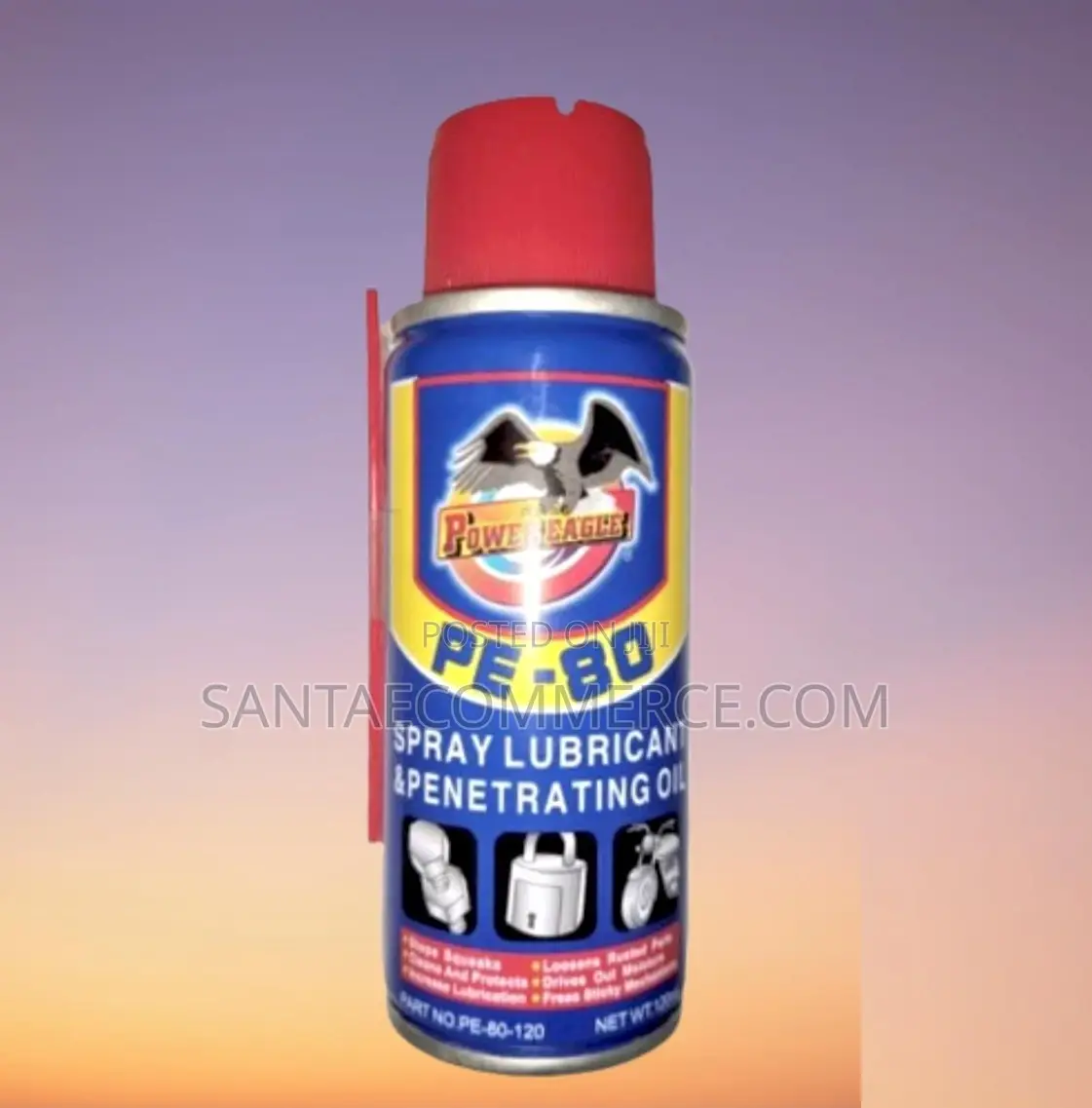Spray Lubricant And Penetrating Oil Rust Remover Spray