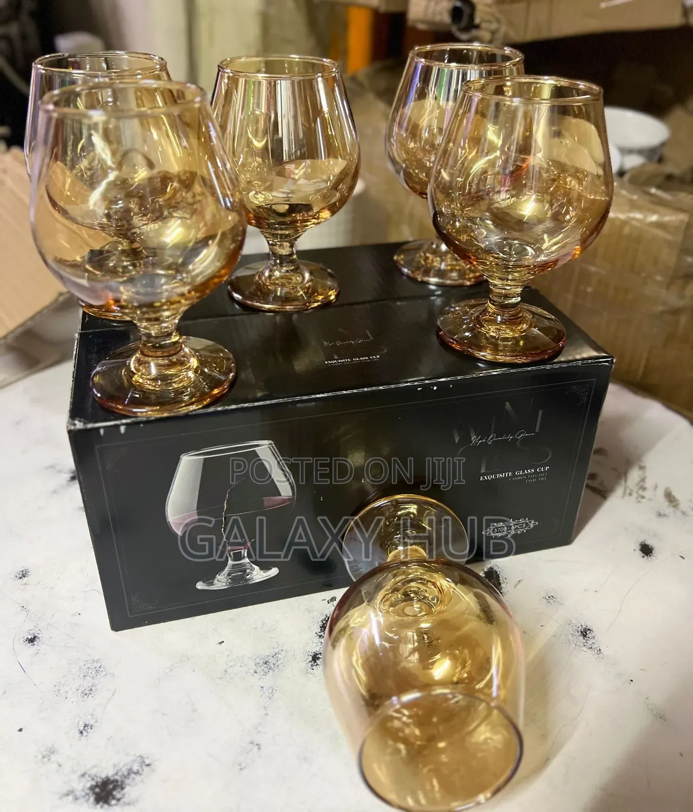 6 Pcs Exquisite 350 Ml Wine Glass
