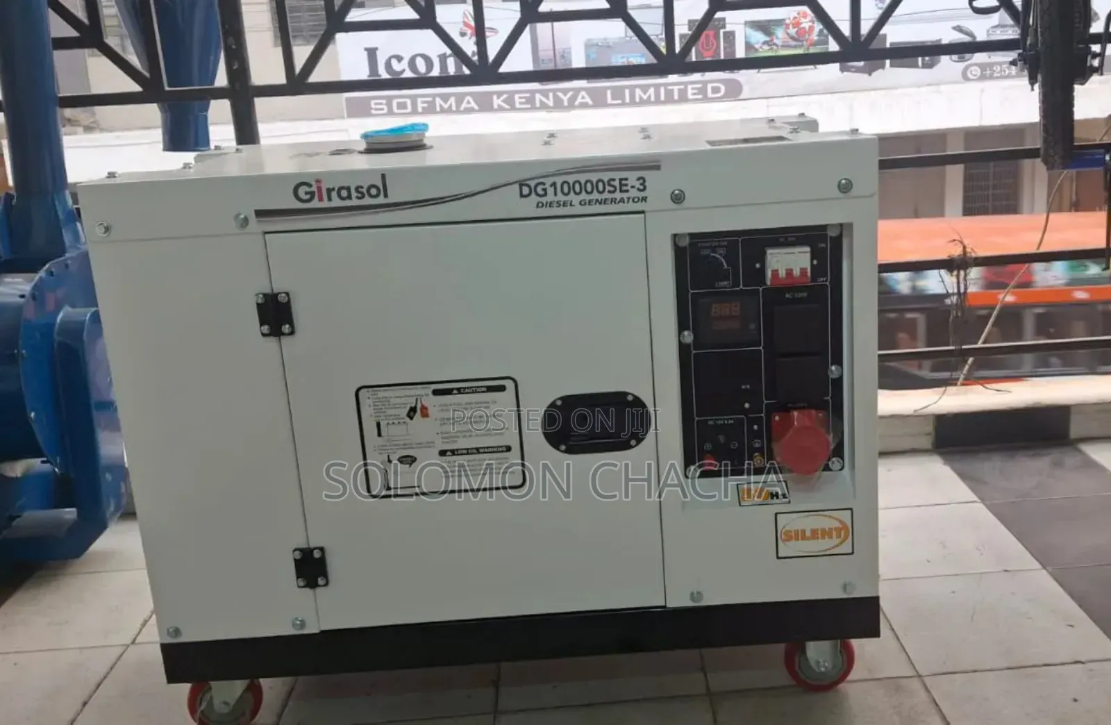 Girasol 10KW 3phase Diesel Silent Generator With Free ATS