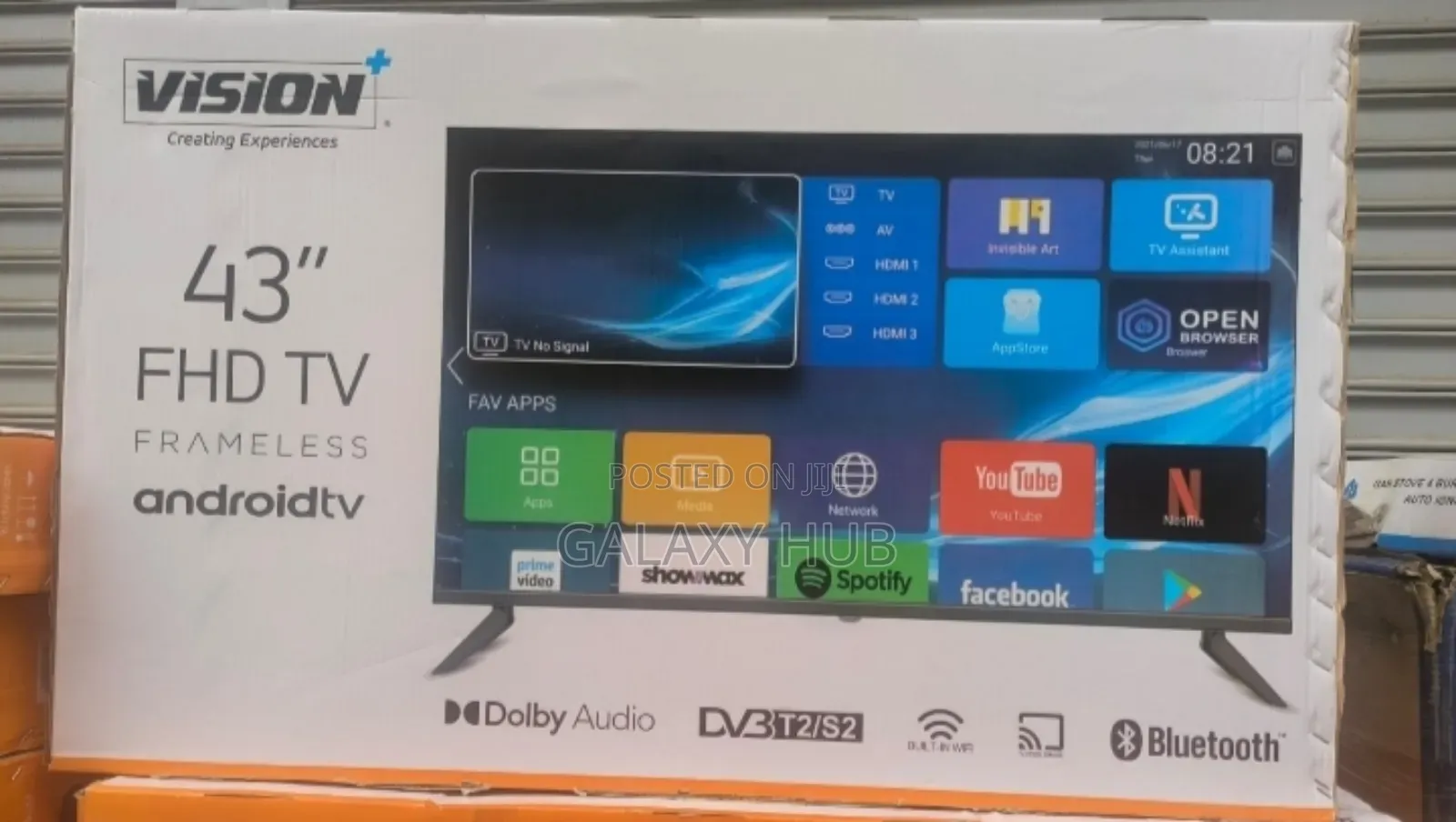 Vision Plus 43 Inch Android FHD Smart Tv