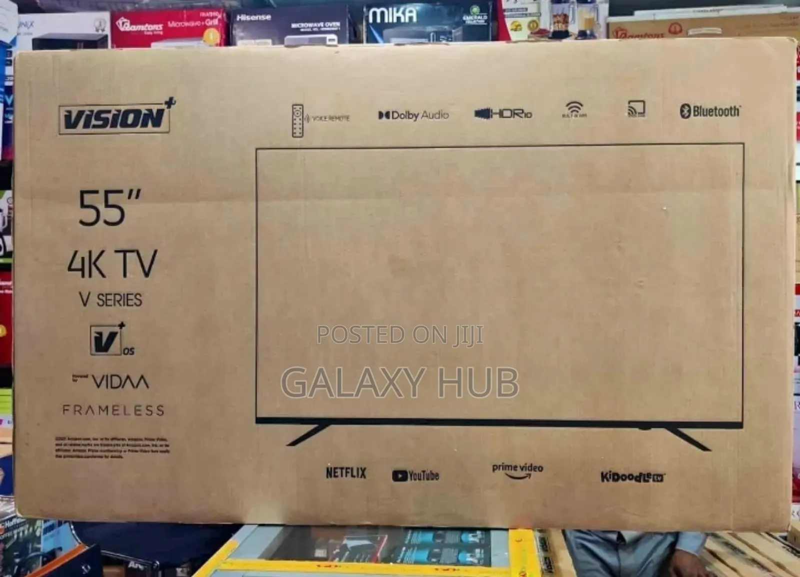 Vp8855kv- Vision Plus 55 Inch Uhd Smart Tv