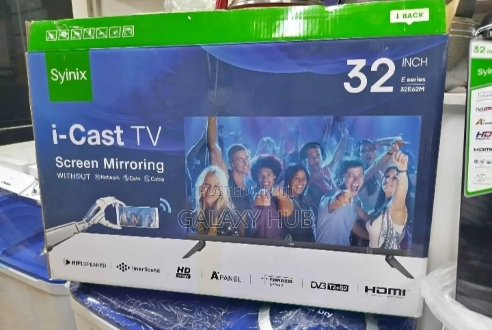 Syinix 32 Inch Digital Tv 32e4m Inbuilt Decoder With Icast