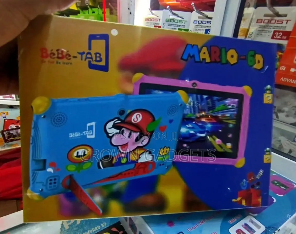 Bébé-Tab MARIO-6D - Kids’ Adventure Tablet