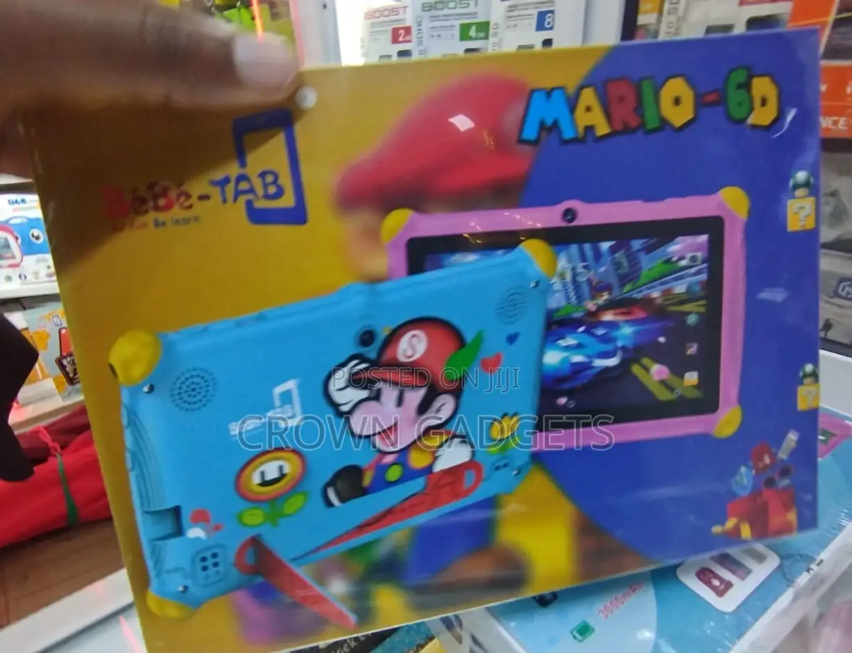 Bébé-Tab MARIO-6D - Versatile Kids' Entertainment Tablet
