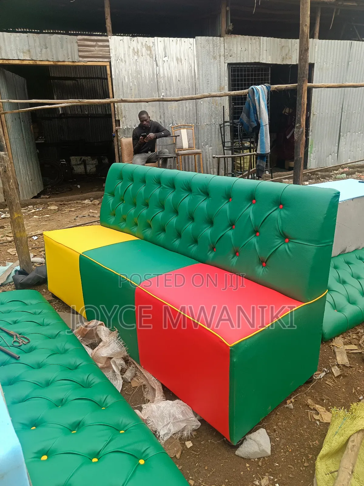 Restaurant Couch or Waiting Bench, Different Colours 