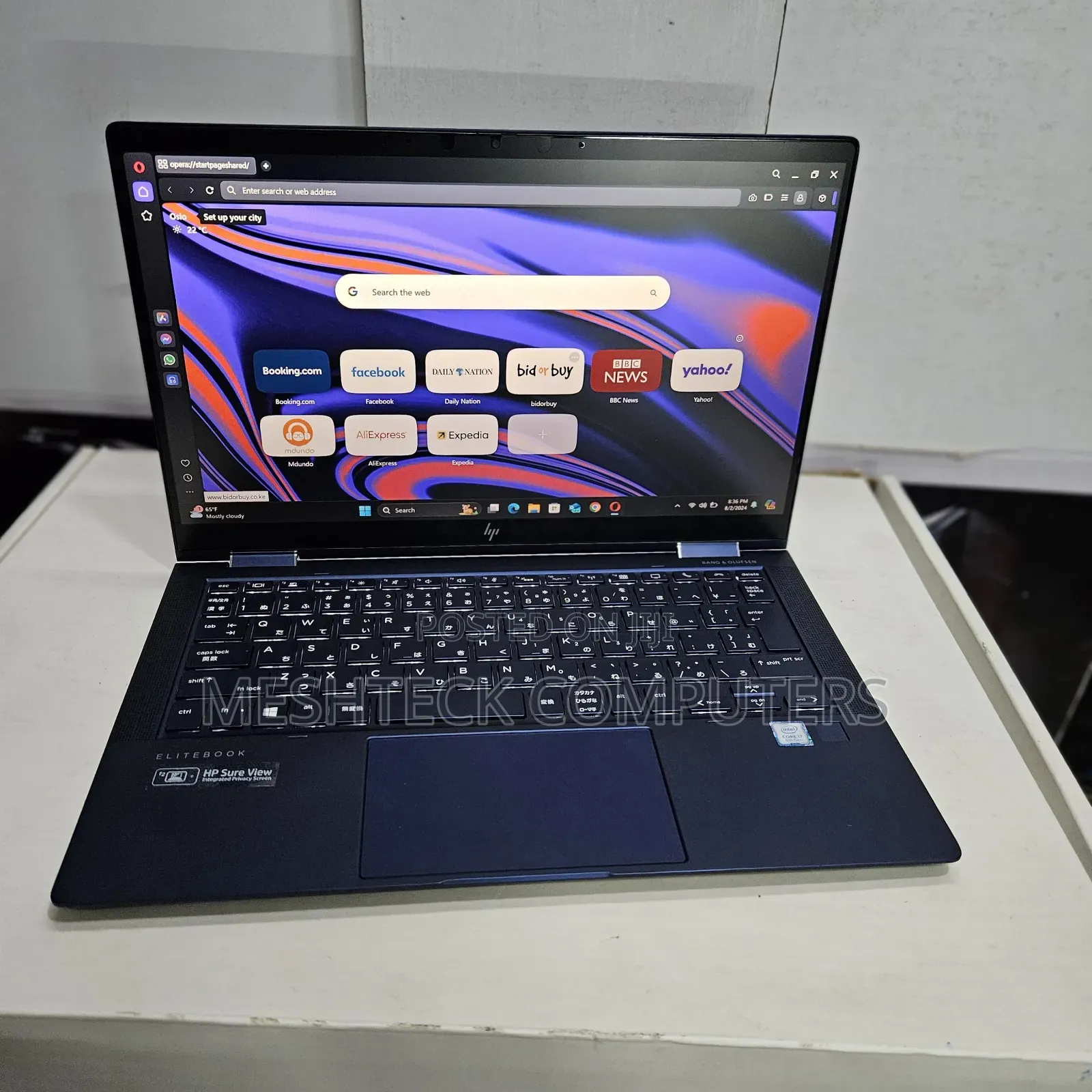 Laptop HP Dragonfly G3 16GB Intel Core I7 SSD 512GB