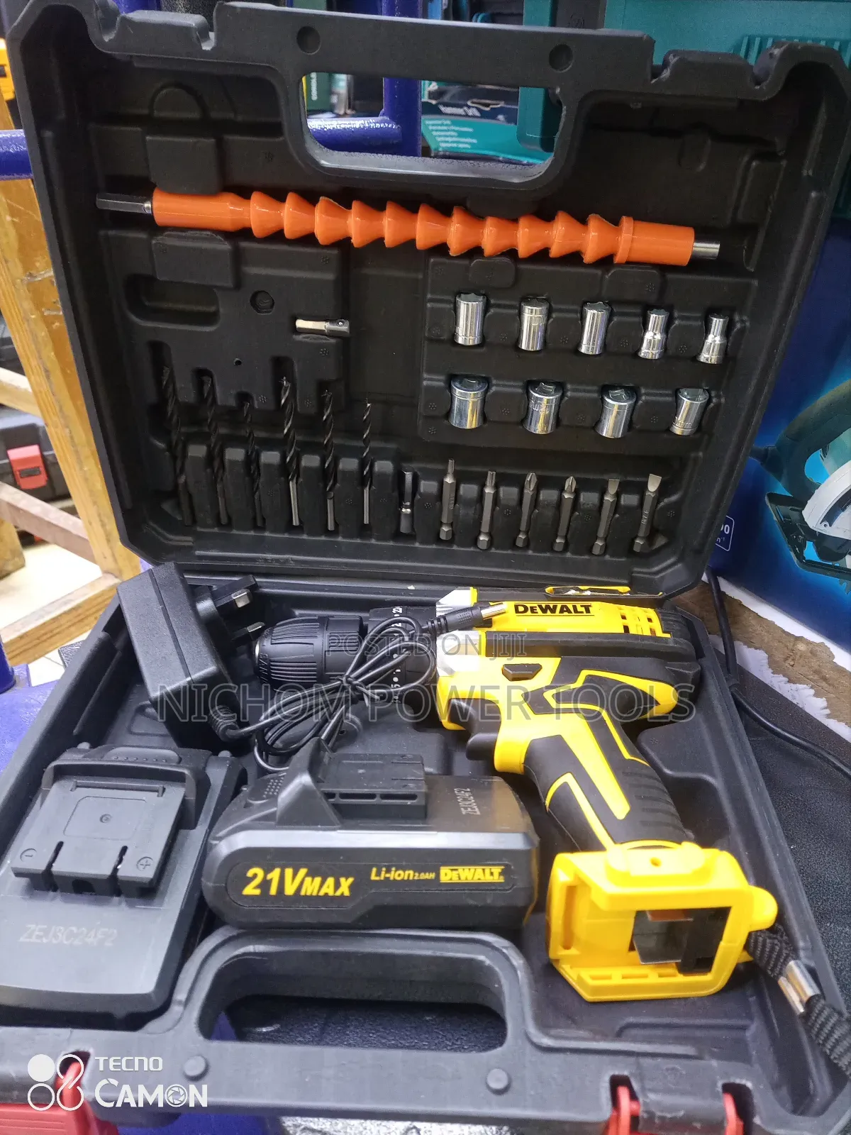 Original Dewalt 21v Cordless Drill/Rechargeable Drill