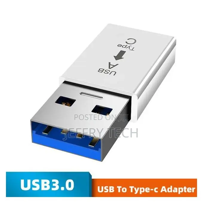 Usb 3.0 Male to Usb Type C Female Otg Data Adapter Converter