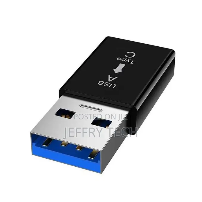 Usb 3.0 Male to Usb Type C Female Otg Data Adapter Converter