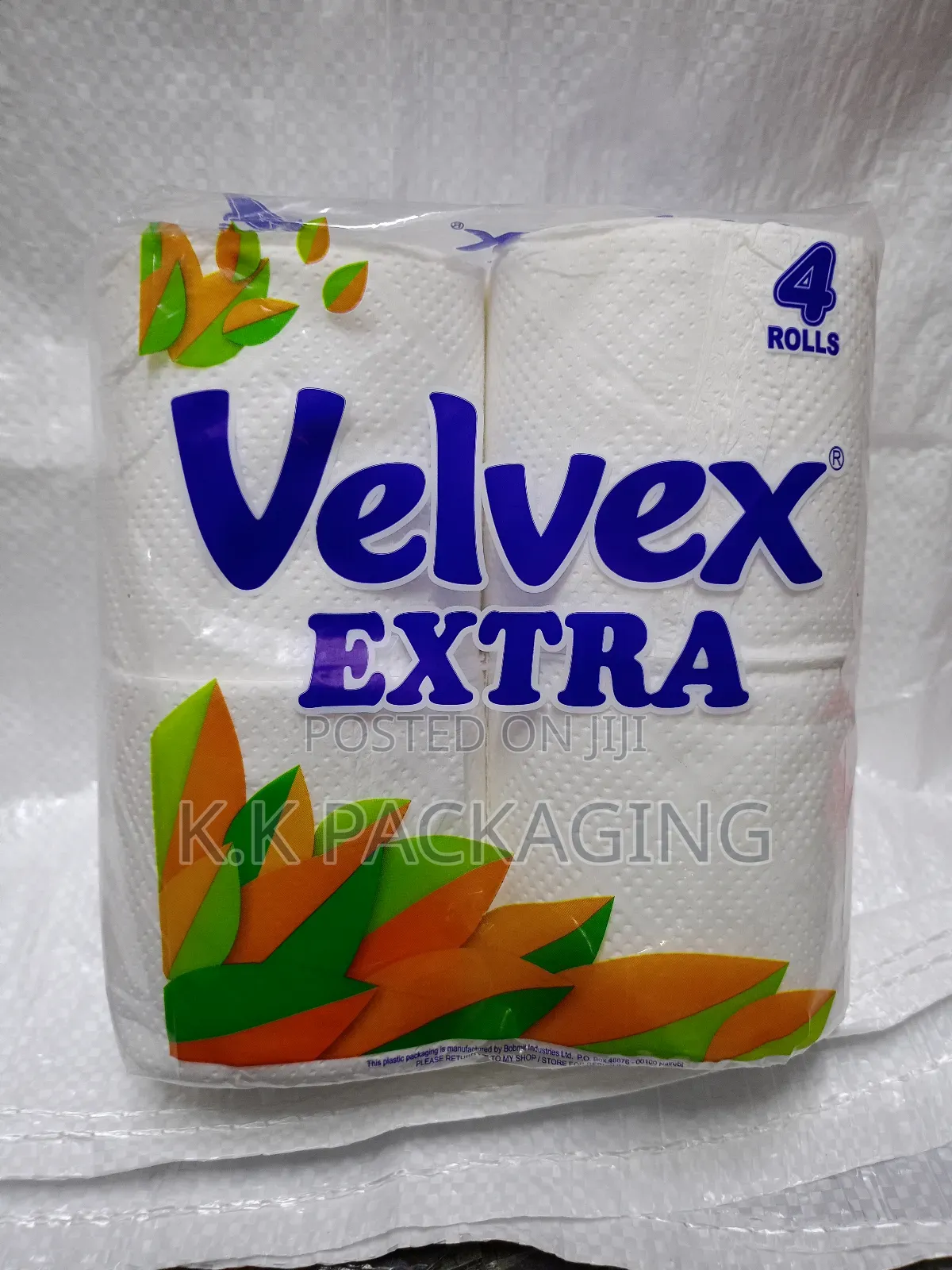 4pack Velvex Tissues
