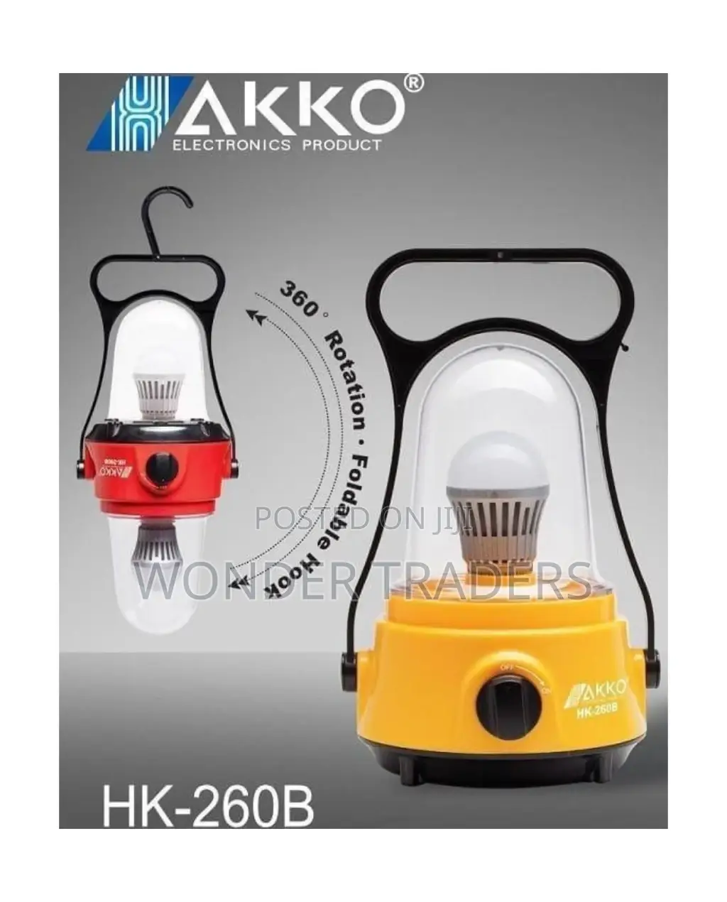 Rechargeable Lamp HK-260B