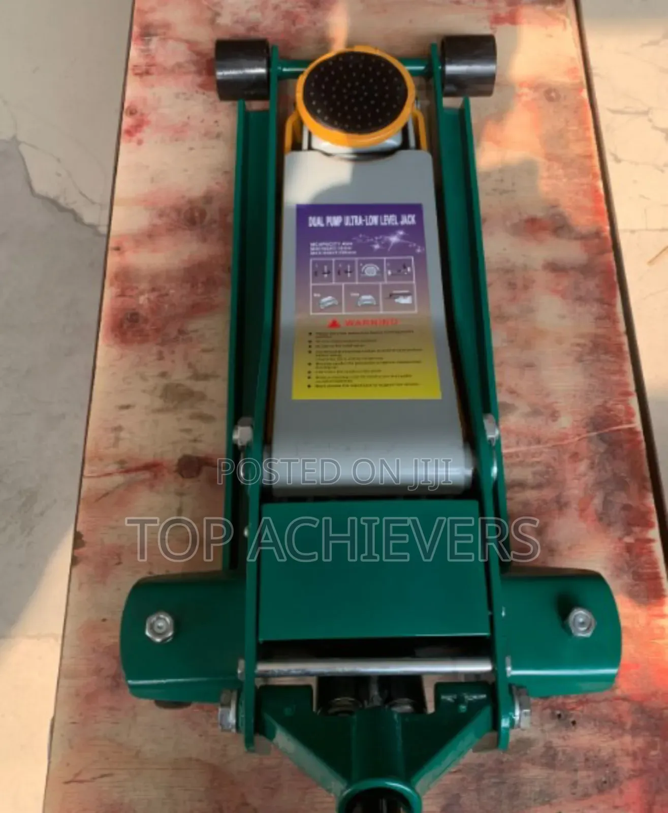 Trolley Jack 4ton With Twin Hydraulic System