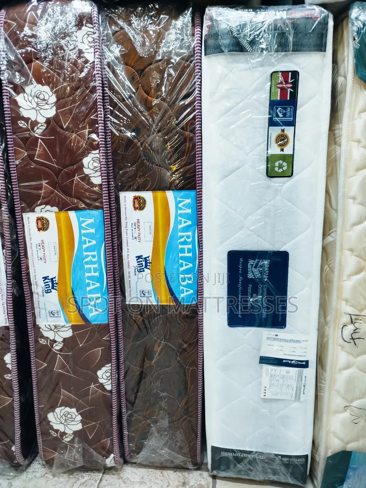 3.5 × 6 10inch Orthopedic Spring Mattresses.