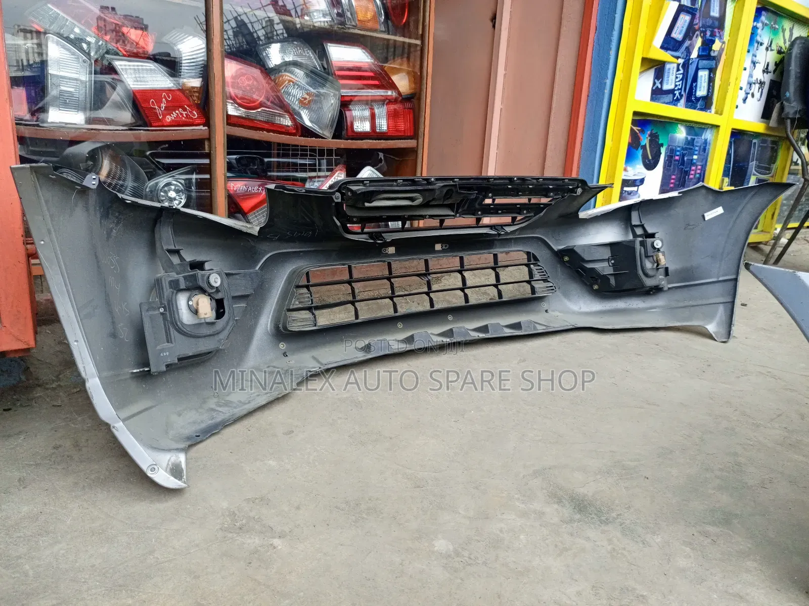 Rd7 Honda Front Bumper With Foglights,Bulbs And Sockets