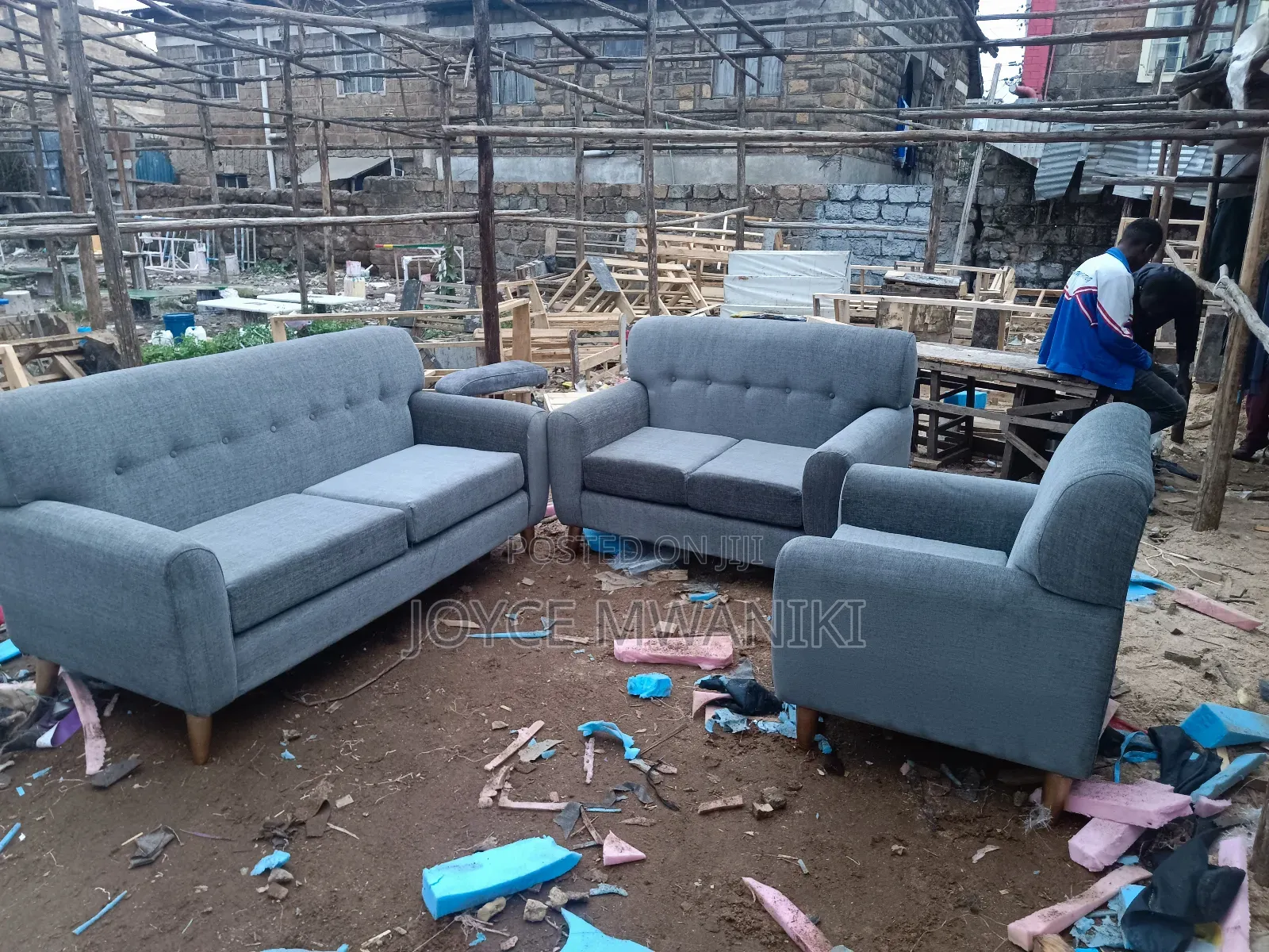 Sofa Set, 6 Seater Unique Design 