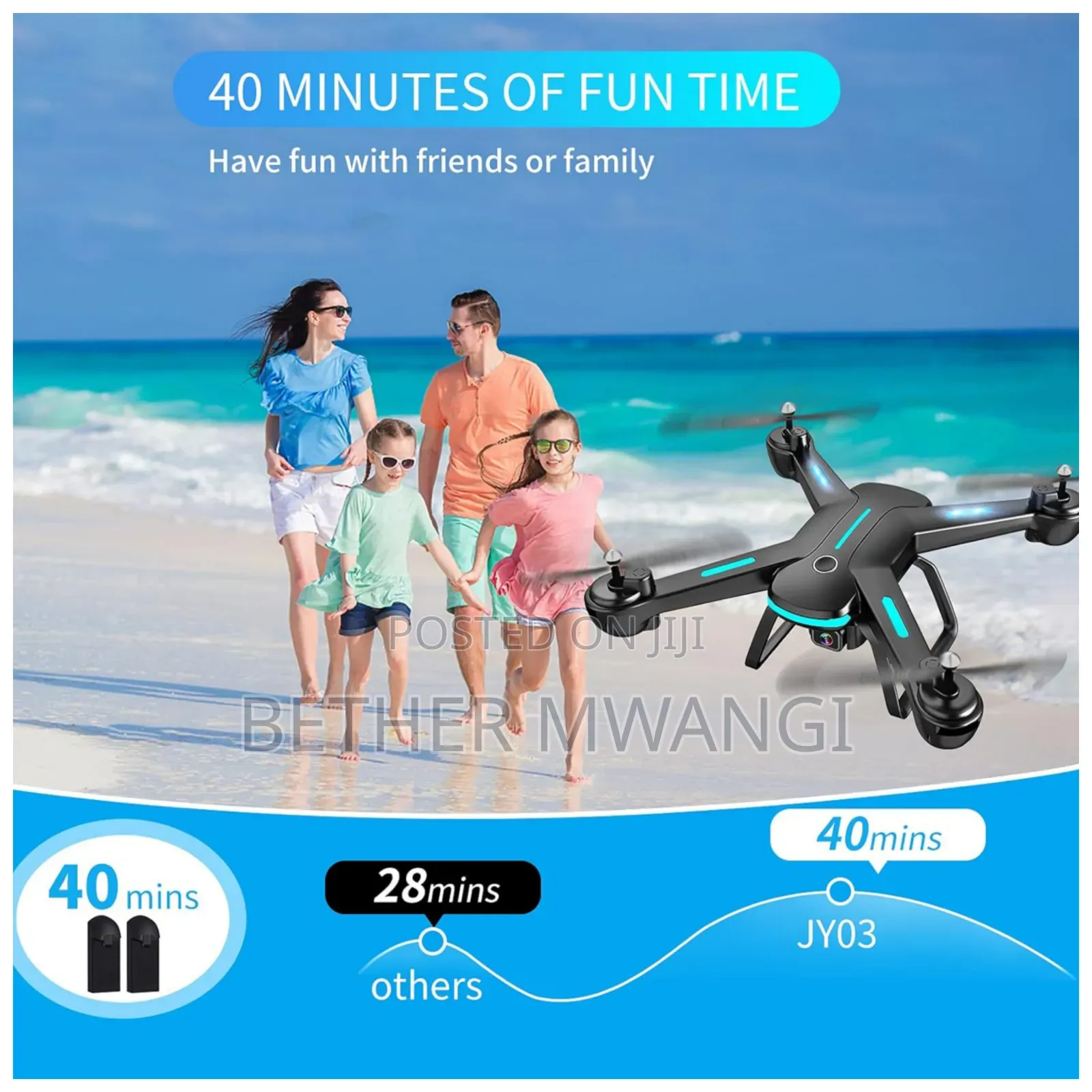 JY03 -1080p HD Camera Drone in Kenya.