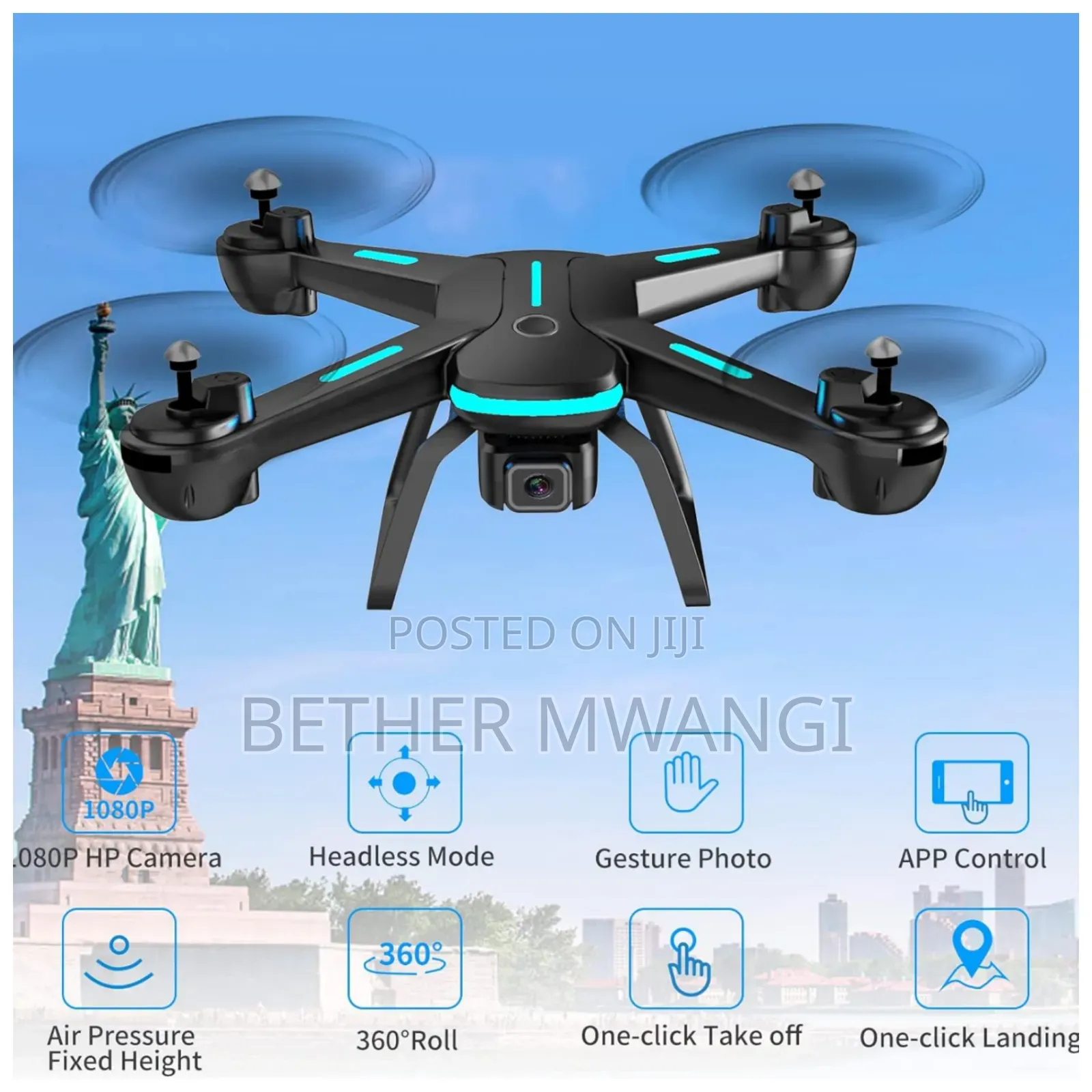 JY03 -1080p HD Camera Drone in Kenya.