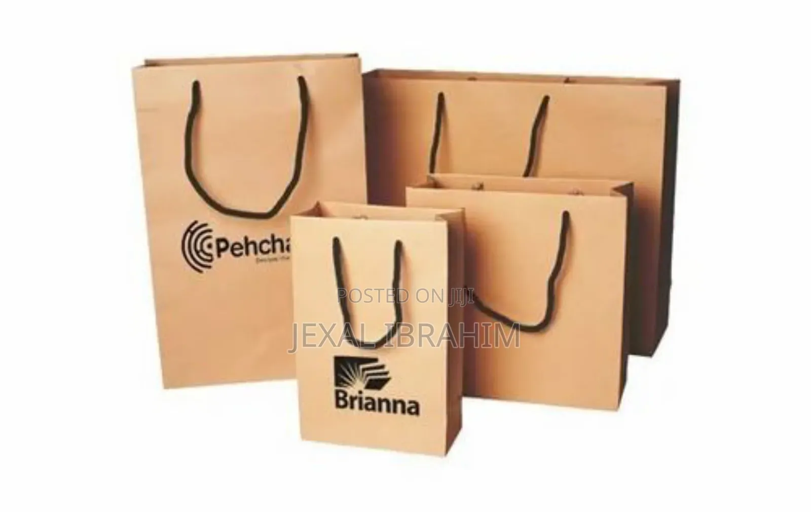 Gift Bags of Different Colors