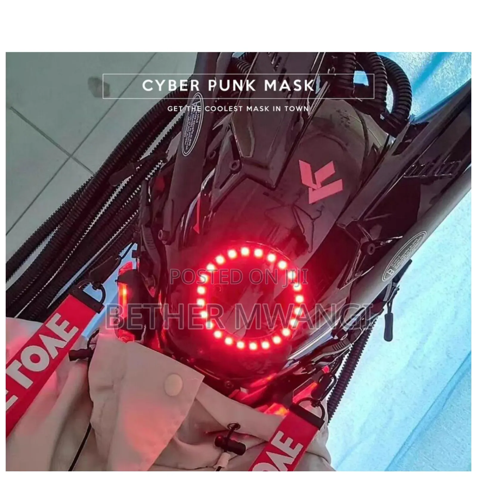 LIGUOGUO Futuristic Cyberpunk Mask Helmet in Kenya