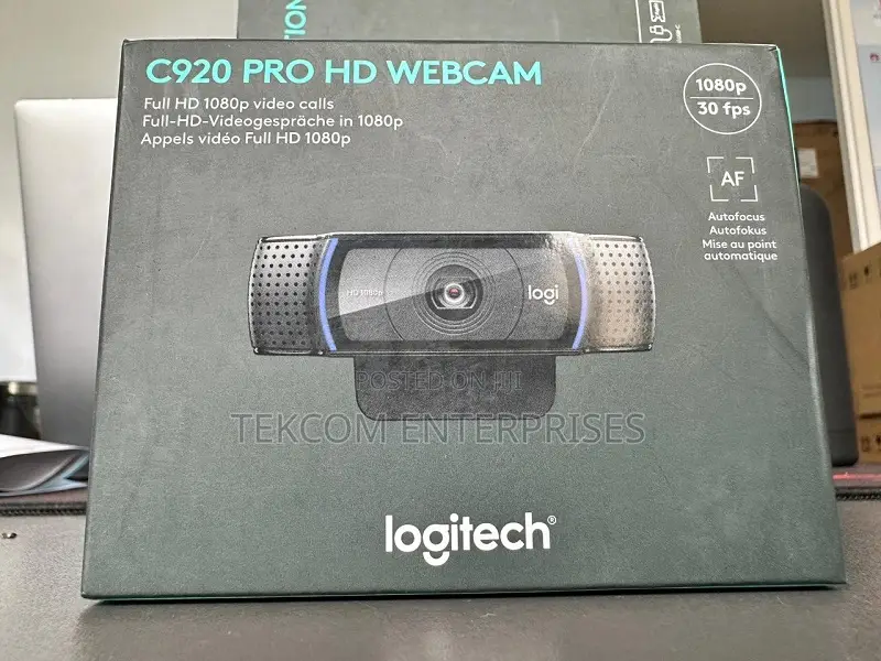 Logitech C920 Pro 1080p Webcam ~Logitech C920 1080p Webcam