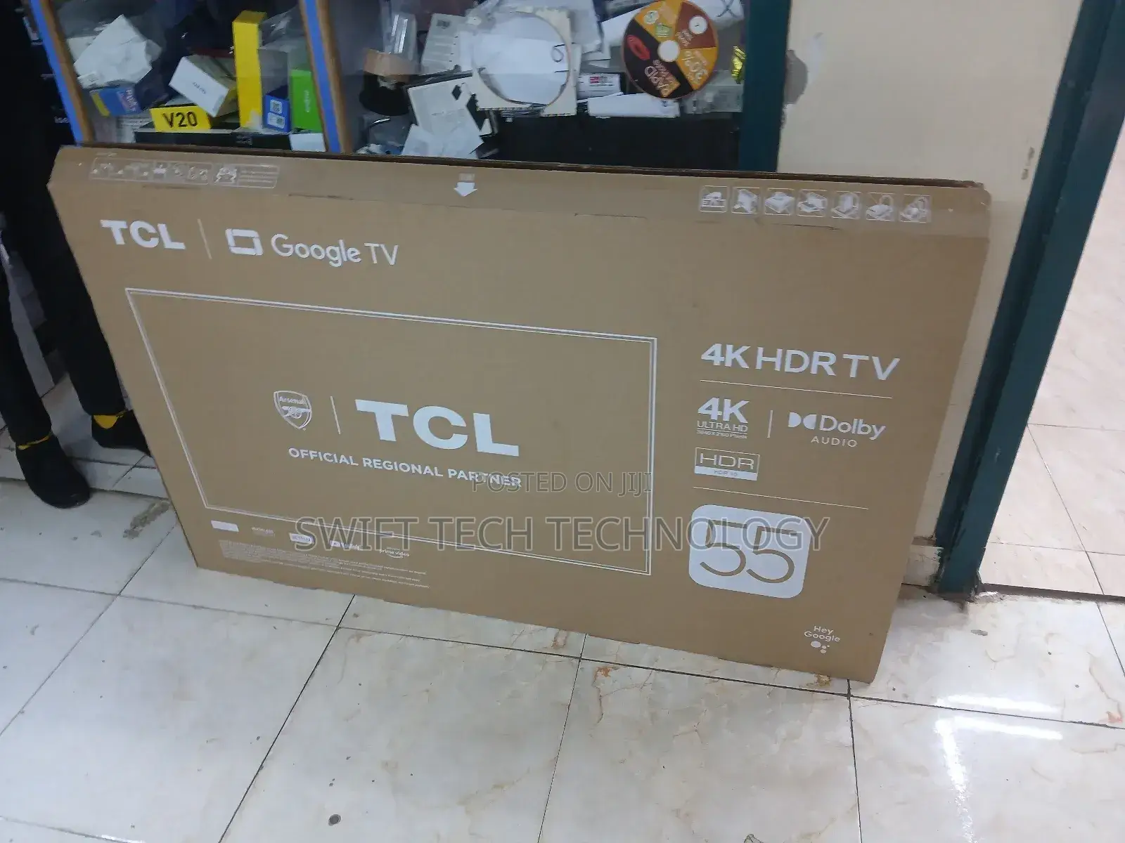 TCL 55inches 4khdr Tv P635 Google Television