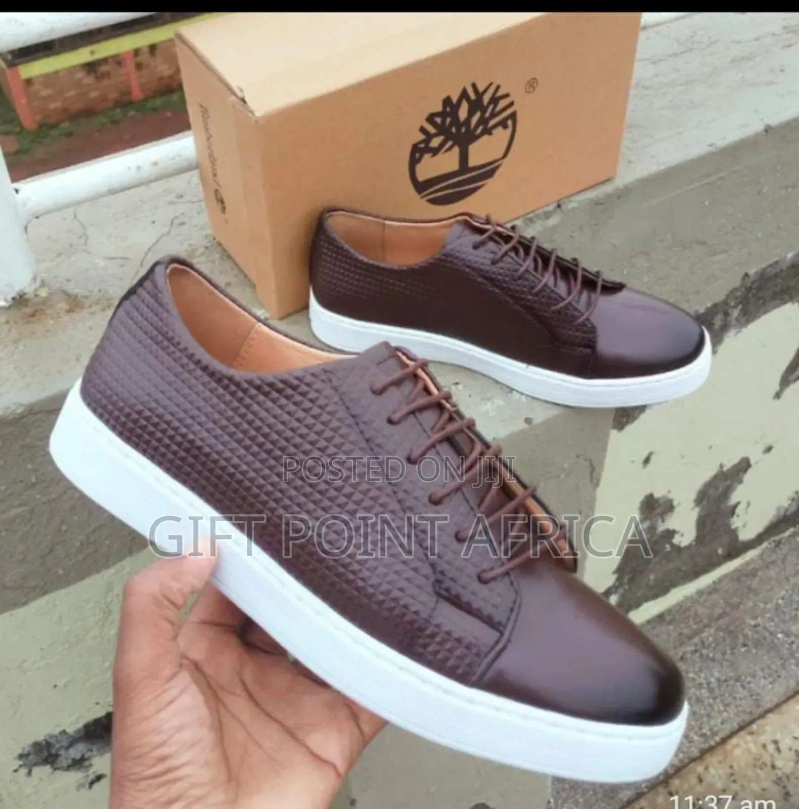Brown Timberland Smart Casual Shoes for Men