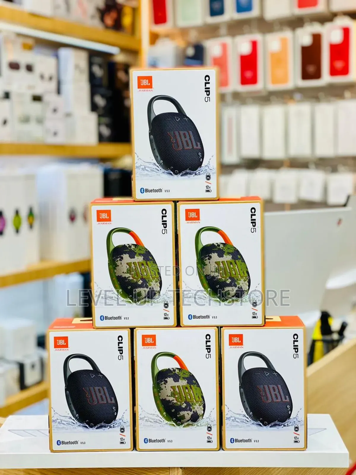 JBL Clip 5 Portable Bluetooth Speaker - Brand New