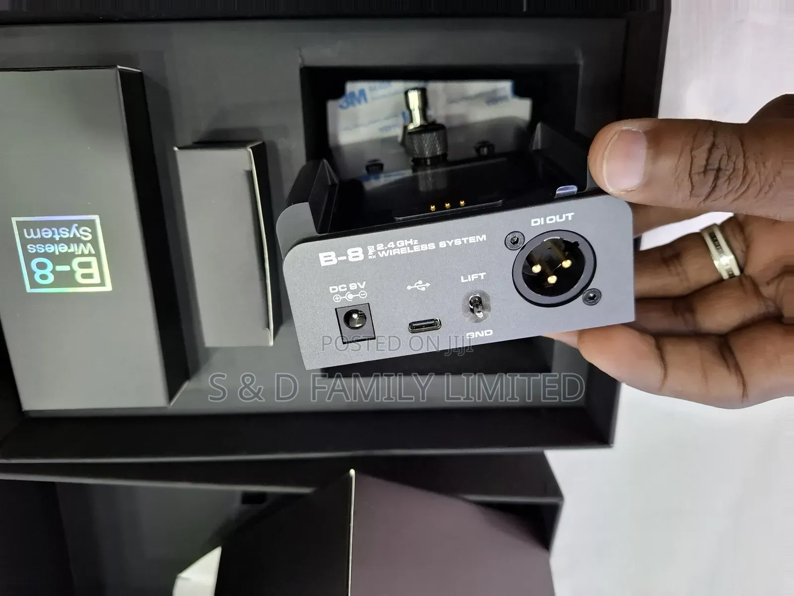 NUX B8 2.4ghz Pedalboard Wireless Guitar Bug System
