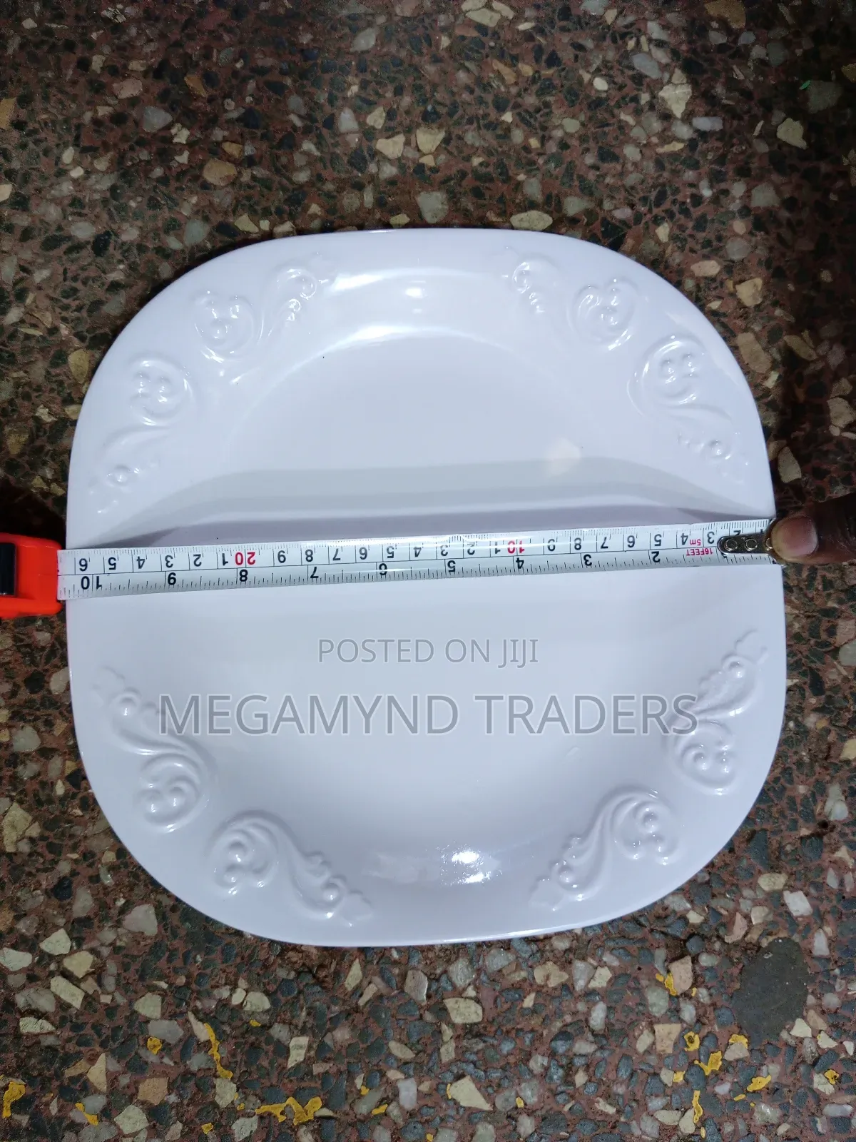 6pc Melamine Plates/White Plates