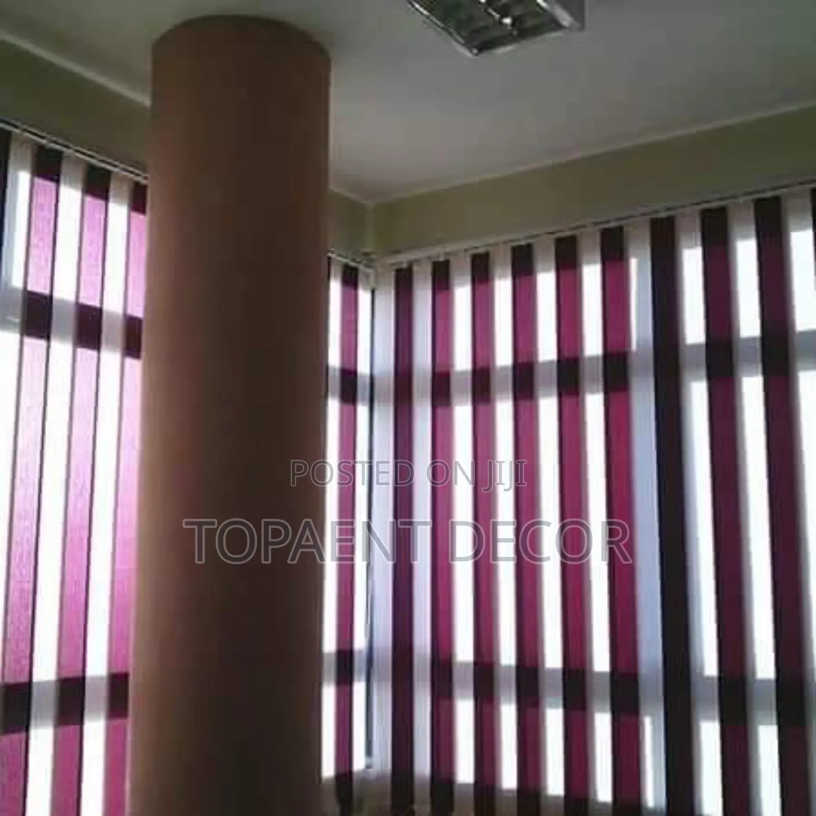 Corner Window Curtain Blinds