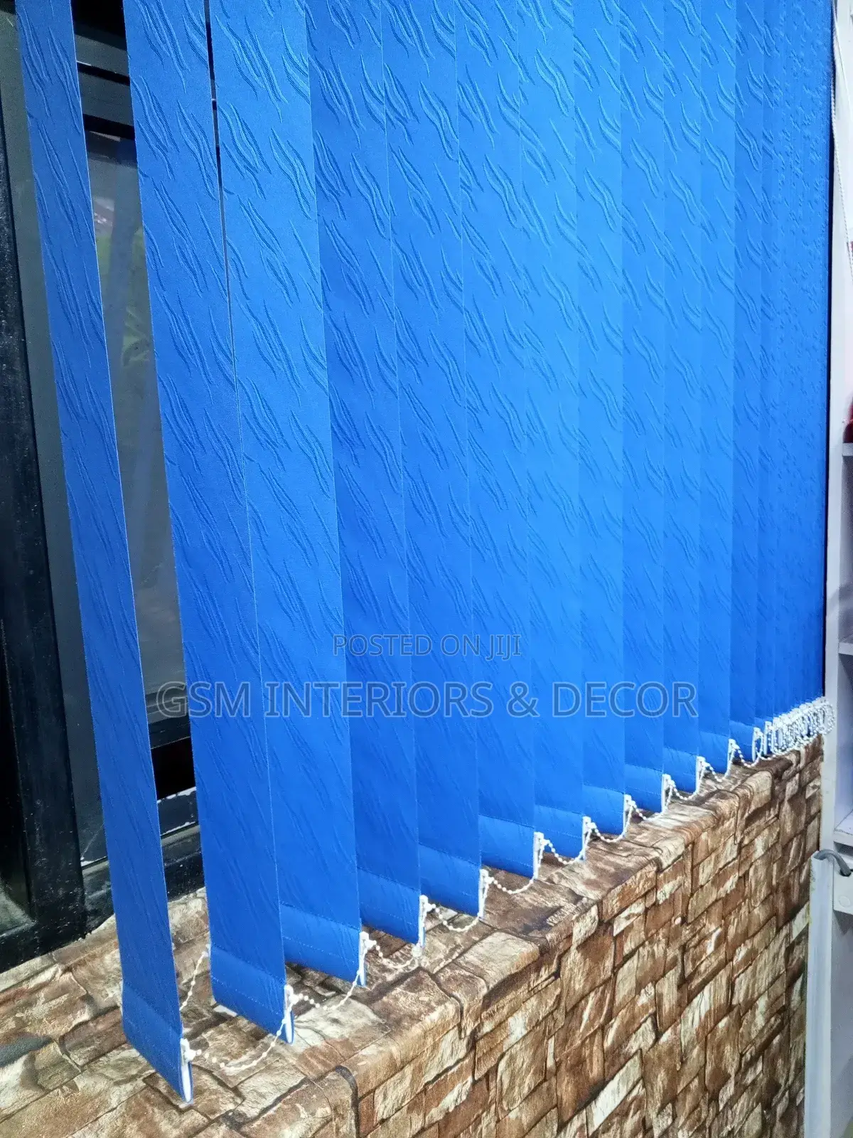 Office Blinds Office Curtains Blue