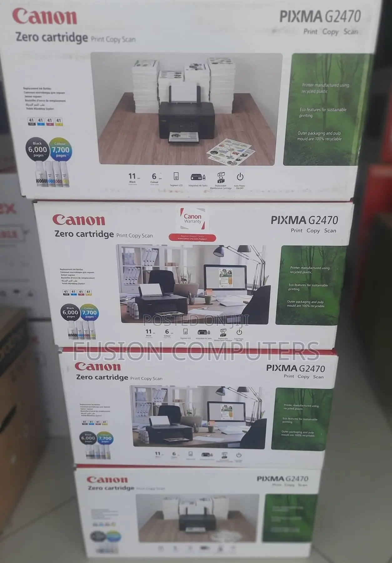 Canon G2470 Pixma All-in-One Inkjet Printer.