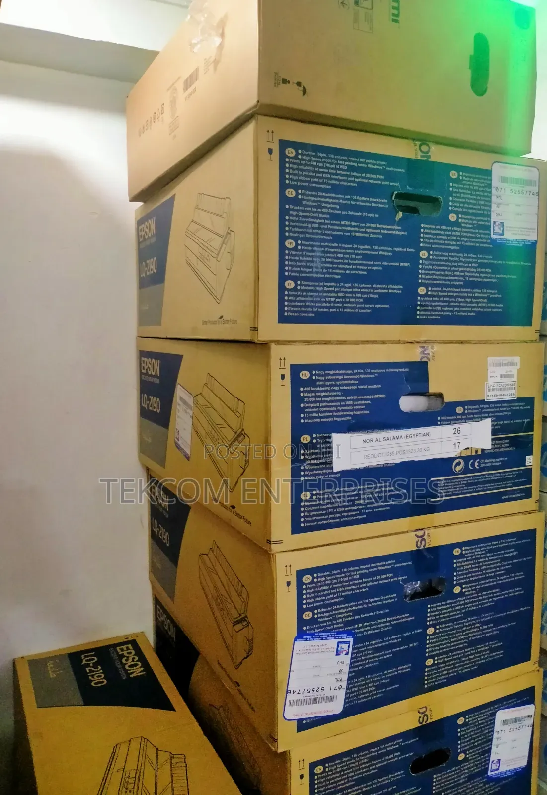 Epson Lq2190 Dot Matrix Printer
