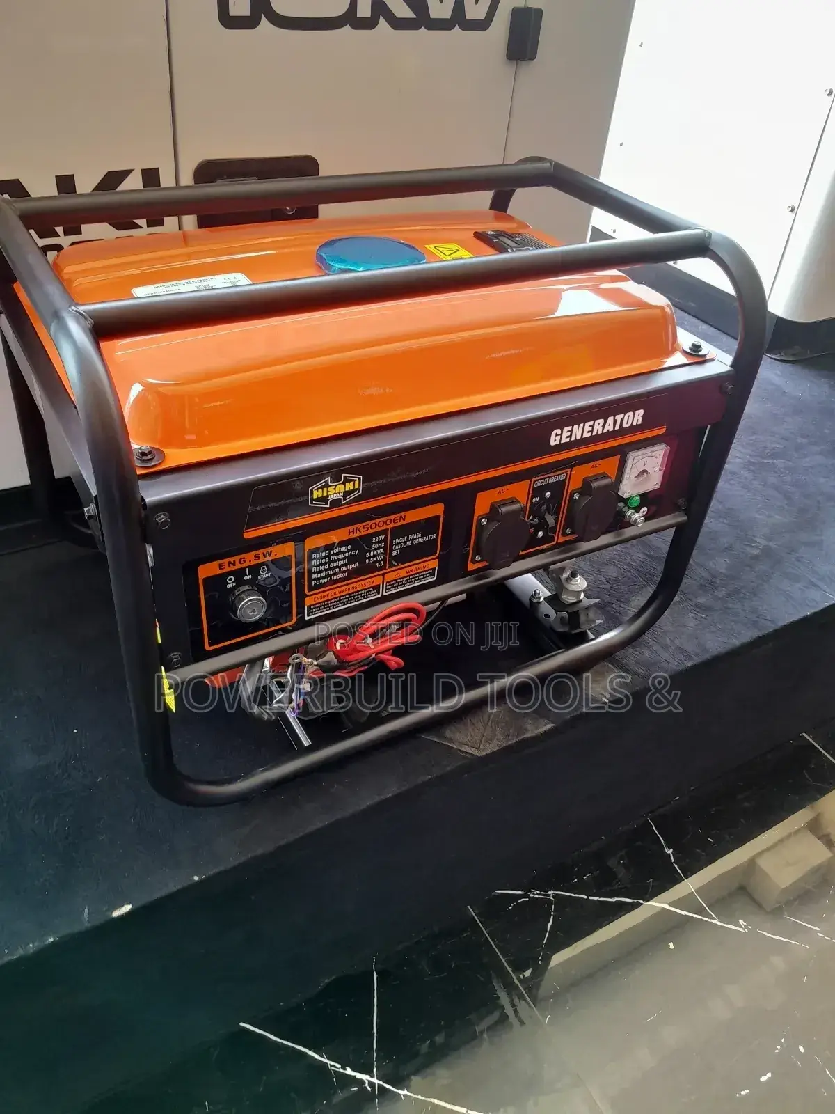 Hisaki 5kva Petrol Generator Keystart