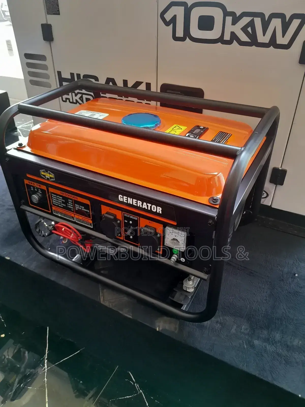 Hisaki 5kva Petrol Generator Keystart