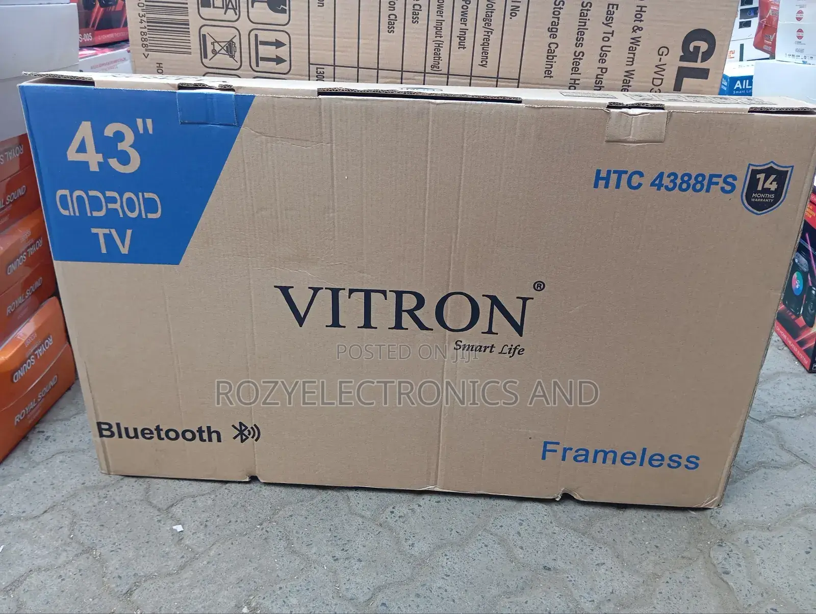 Vitron TV Smart and 2.1 Woofer