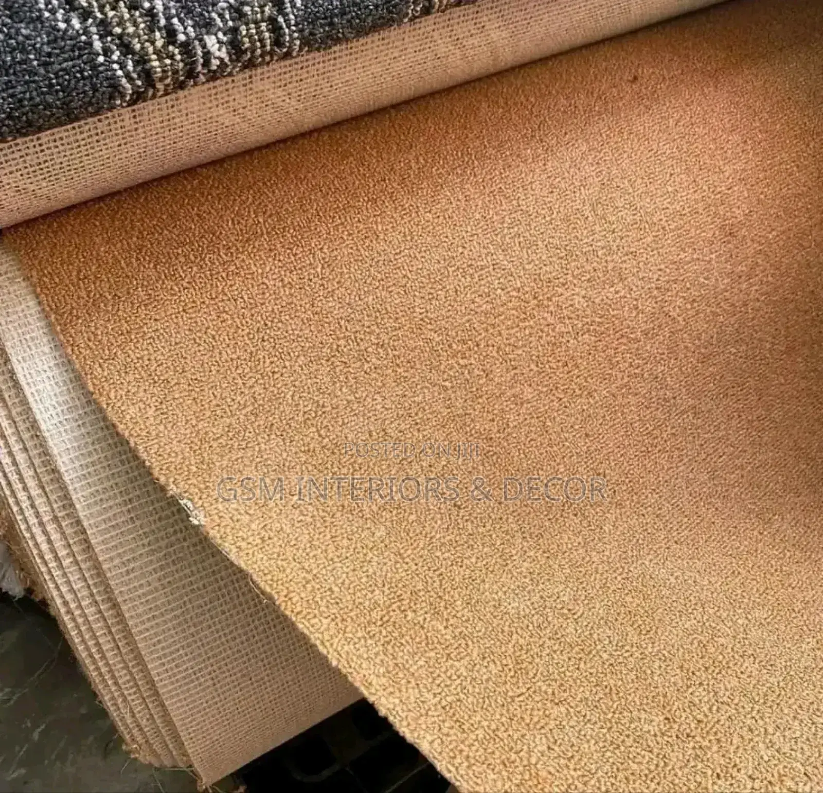 Beige Wall to Wall Carpet 4mm