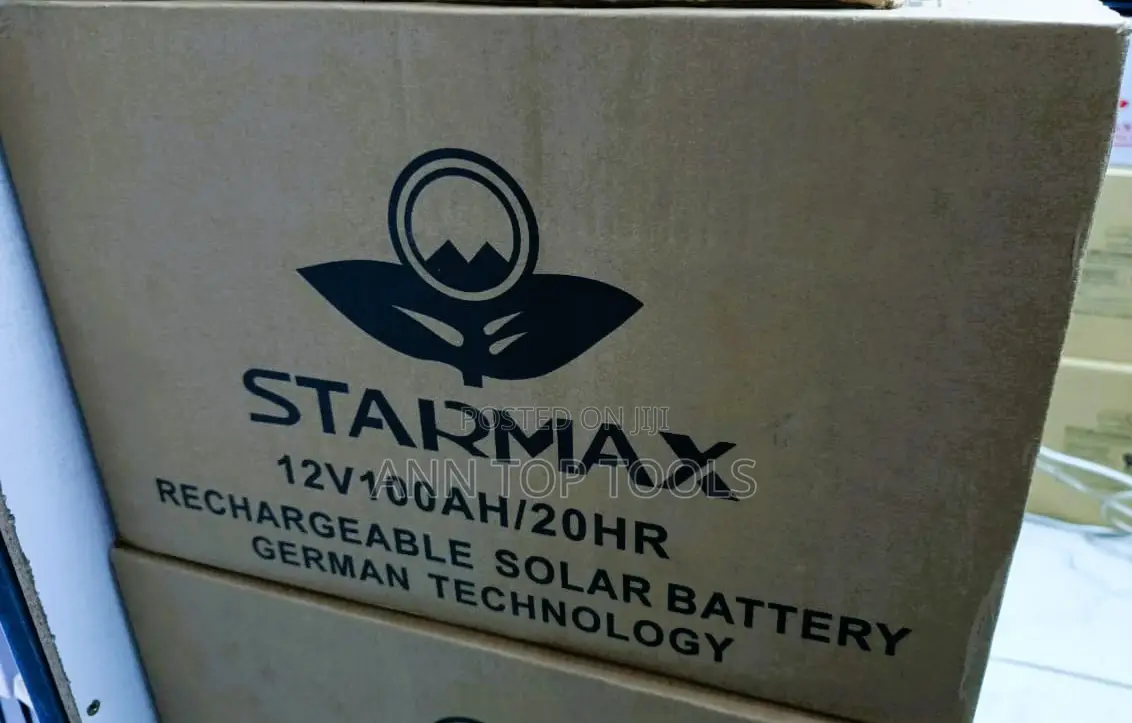 Original Starmax 100ah 12v Heavy Duty Battery
