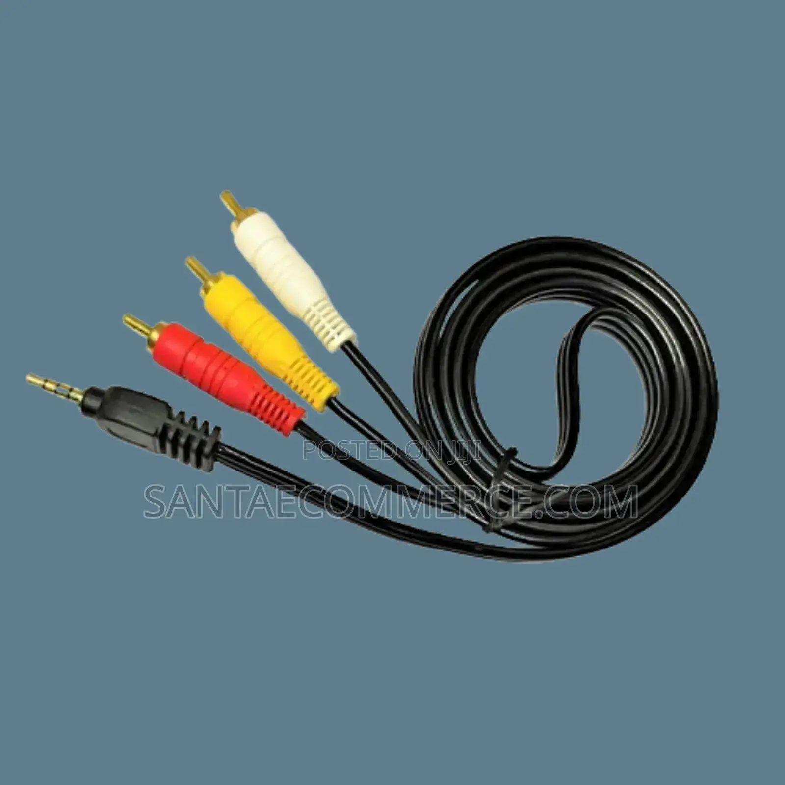 3.5mm Jack To 3 RCA Audio Video Cable