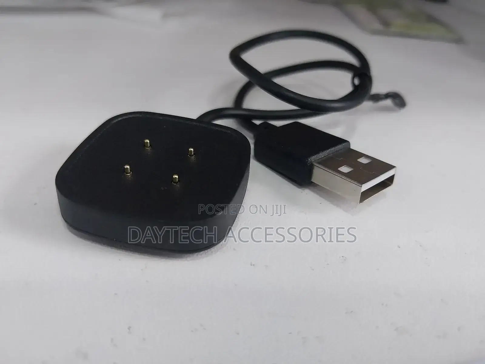 Fitbit Versa 3/4 and Sense/Sense 2 Charging Cable - Black
