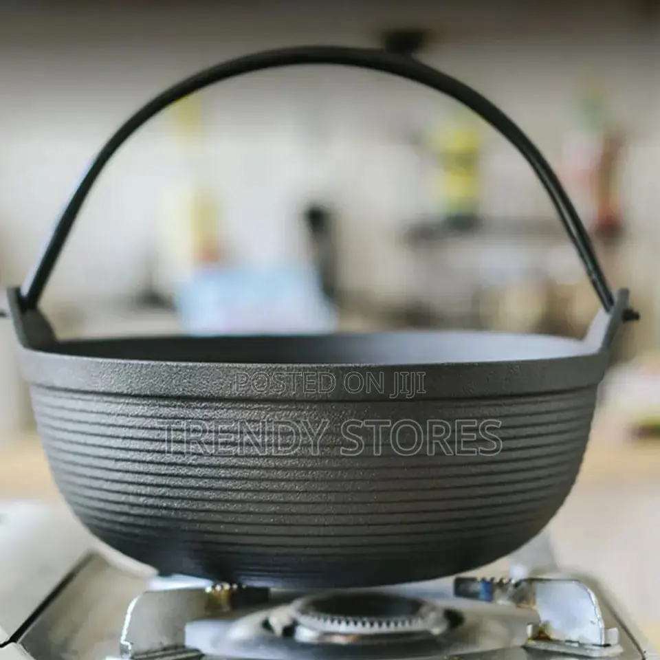 Flat Bottom Cast Iron Wok